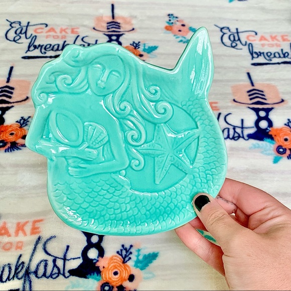 Other - 🧜🏻‍♀️ Teal Mermaid Nautical Kitchen Spoon Rest